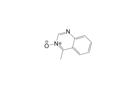 Quinazoline, 4-methyl-, 3-oxide