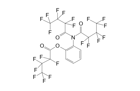 2-[bis(2,2,3,3,4,4,4-Heptafluorobutanoyl)amino]phenyl heptafluorobutanoate