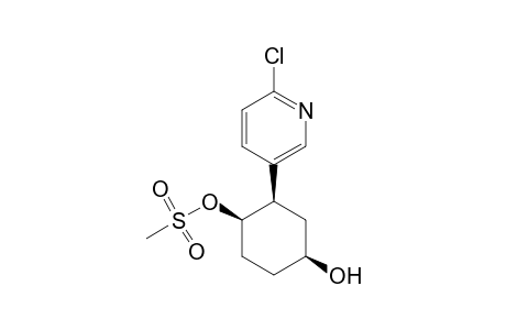(1S,3R,4R)-3-(2-Chloro-5-pyridyl)-4-[(methylsulfonyl)oxy]cyclohexan-1-ol