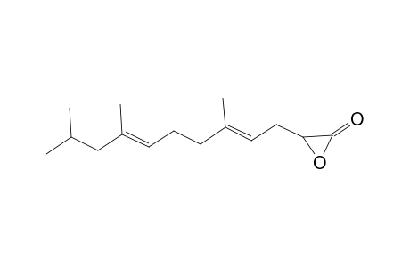 Oxiranone, (3,7,9-trimethyl-2,6-decadienyl)-