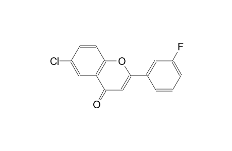 6-Chloro-2-(3-fluorophenyl)chromen-4-one