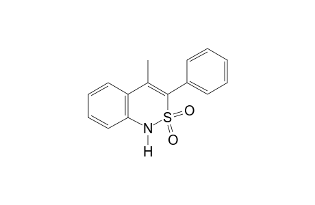 4-METHYL-3-PHENYL-1H-2,1-BENZOTHIAZINE, 2,2-DIOXIDE