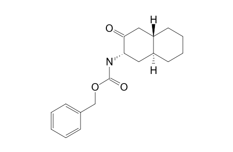 (3-ALPHA,4A-ALPHA,8A-BETA)-3-Z-AMINO-2-DECALONE;ISOMER-#1