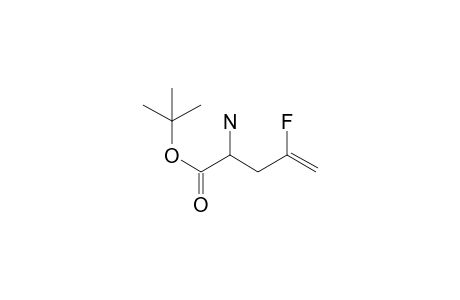 ter-Butyl 2-amino-4-fluoropent-4-enoate