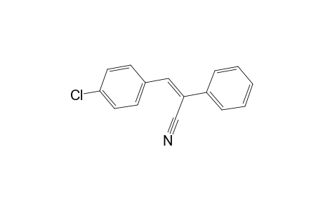 (Z)-3-(4-chlorophenyl)-2-phenyl-2-propenenitrile
