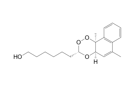 Naphtho[2,1-e]-1,2,4-trioxin-3-hexanol, 4a,10b-dihydro-6,10b-dimethyl-, (3.alpha.,4a.alpha.,10b.alpha.)-(.+-.)-