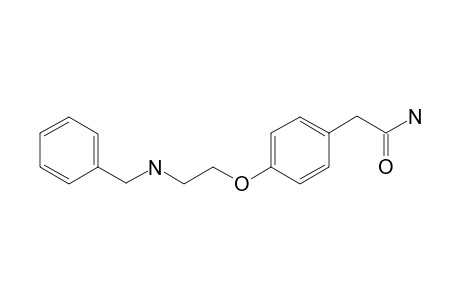 4-[2-Phenylmethylamino)ethoxy]phenylacetamide