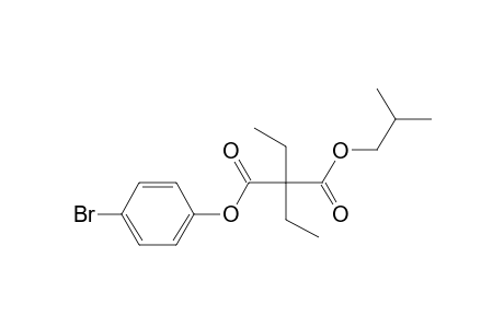 Diethylmalonic acid, 4-bromophenyl isobutyl ester