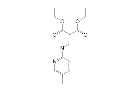 {[(5-methyl-2-pyridyl)amino]methylene]malonic acid, diethyl ester