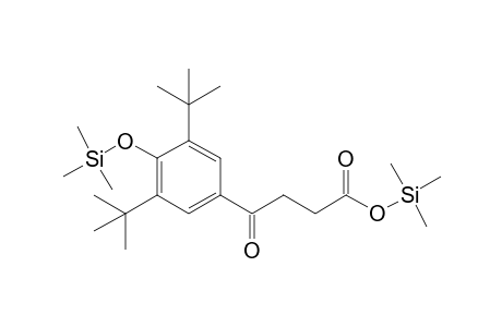 4-Hydroxy-tebufelone- acid - bis(trimethylsilyl) derivative