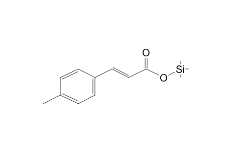 4-Methylcinnamic acid, tms derivative