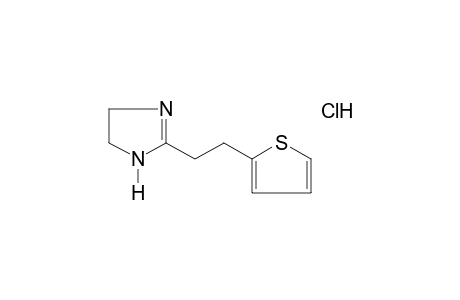 2-[2-(2-thienyl)ethyl]-2-imidazoline, monohydrochloride