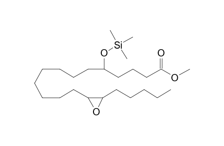 14,15-Epoxy-13-hydroxyeicosanoic acid, methyl ester,trimethylsilyl ether