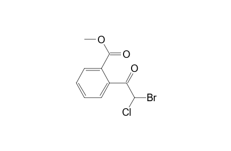 Methyl o-(Bromochloroacetyl)benzoate