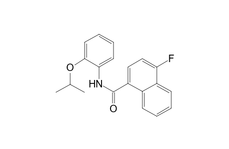 4-Fluoro-naphthalene-1-carboxylic acid (2-isopropoxy-phenyl)-amide