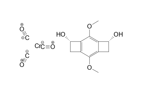 Tricarbonyl{(4R,10S)-2,7-dimethoxytricyclo[6.2.0.0(3,6)]deca-1(8),2,6-triene-4,endo-10-diol}chromium(0)