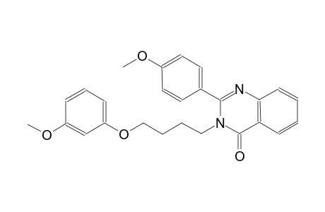 3-[4-(3-methoxyphenoxy)butyl]-2-(4-methoxyphenyl)-4(3H)-quinazolinone