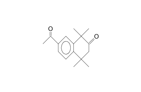 7-Acetyl-1,1,4,4-tetramethyl-3,4-dihydro-2(1H)-naphthalenone