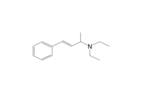 Diethyl-(1-methyl-3-phenyl-allyl)-amine