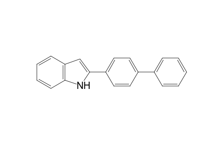 2-(p-Biphenylyl)indole