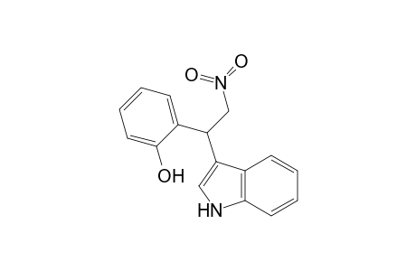 2-(1-(1H-Indol-3-yl)-2-nitroethyl) phenol