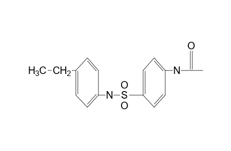 4'-[(p-ethylphenyl)sulfamoyl]acetanilide