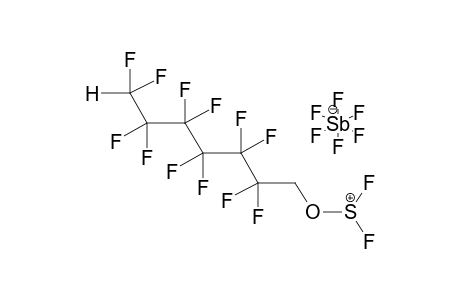 (1,1,7-TRIHYDRODODECAFLUOROHEPTYLOXY)DIFLUOROSULPHONIUMHEXAFLUOROANTIMONATE