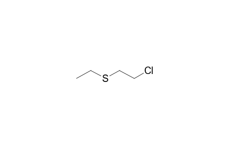 2-Chloroethyl ethyl sulfide