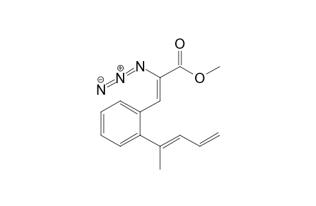 Methyl .alpha.-azido-2-(1'-methylbuta-1',3'-dienyl)cinnamate