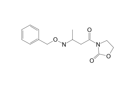 3-(3-Benzyloxyaminobutanoyl)-1,3-oxazolidin-2-one