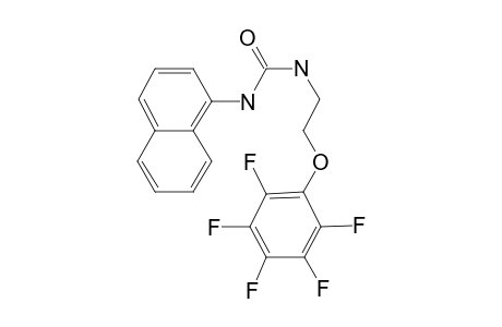 Urea, 1-(naphthalen-1-yl)-3-(2-pentafluorophenyloxyethyl)-