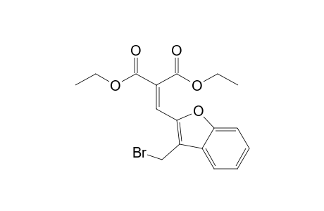 Diethyl [(3-bromomethyl-2-benzofuryl)methylene]propanedioate