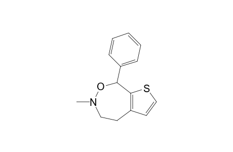 Thieno[3,2-e][1,2]oxazepine, 4,5,6,8-tetrahydro-6-methyl-8-phenyl-, (.+-.)-