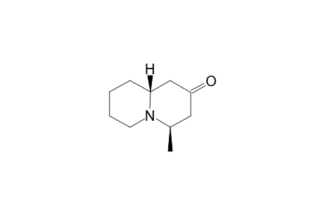 (4R,9aR)-4-methylquinolizidin-2-one