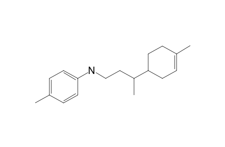 4-methyl-N-[3-(4-methylcyclohexen-3-yl)-butyl]-aniline