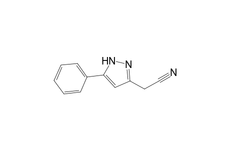 (5-phenyl-1H-pyrazol-3-yl)acetonitrile