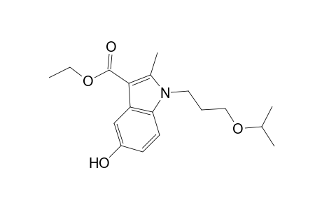 5-Hydroxy-1-(3-isopropoxy-propyl)-2-methyl-1H-indole-3-carboxylic acid ethyl ester