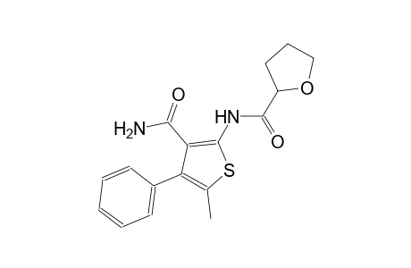 N-[3-(aminocarbonyl)-5-methyl-4-phenyl-2-thienyl]tetrahydro-2-furancarboxamide