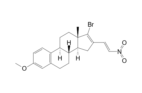 17-Bromo-3-methoxy-16-(.beta.-nitroethenyl)estra-1,3,5(10),16-tetraene