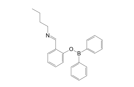 N-Butyl-o-[(diphenylboryl)oxy]benzylidenimine