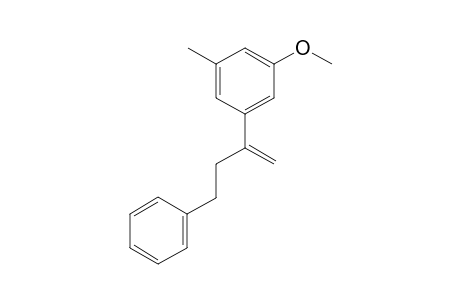 1-methoxy-3-methyl-5-(4-phenylbut-1-en-2-yl)benzene