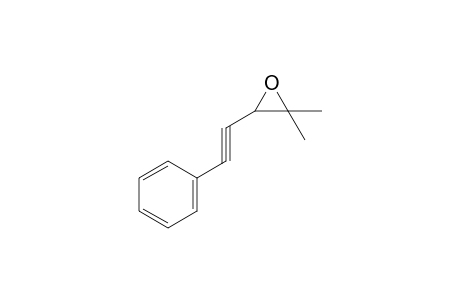 2,2-Dimethyl-3-(2-phenylethynyl)oxirane