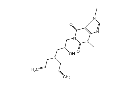 1-[3-(DIALLYLAMINO)-2-HYDROXYPROPYL]THEOBROMINE