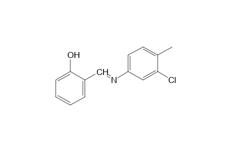 o-[N-(3-chloro-p-tolyl)formimidoyl]phenol
