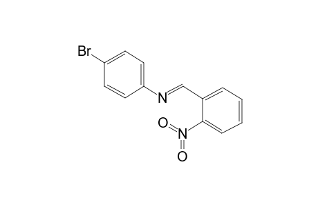 4-Bromo-N-[(E)-(2-nitrophenyl)methylidene]aniline