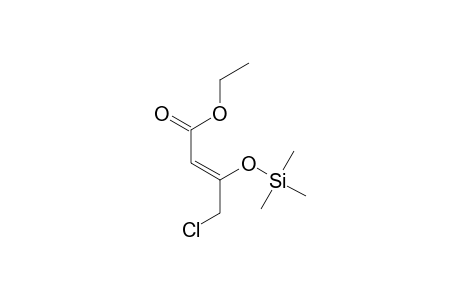 ETHYL-4-CHLORO-3-(TRIMETHYLSILYLOXY)-BUT-2-ENOATE