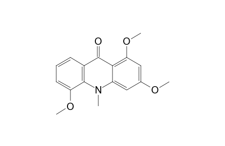 1,3,5-TRIMETHOXY-10-METHYL-9(10H)-ACRIDINONE