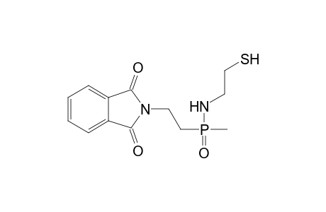 N-(2-MERCAPTOETHYL)-P-METHYL-P-(2-PHTHALIMIDOETHYL)-PHOSPHINAMIDE