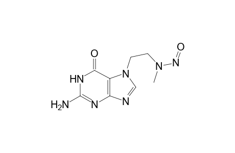 (E)-7-(2-Methylnitrosamino)ethyl)guanine