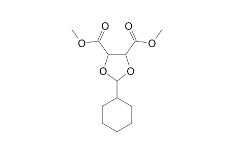 Dimethyl 2-cyclohexyl-1,3-dioxolane-4,5-dicarboxylate